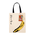 Andy Warhol - 'Banana' Canvas Tote Bag