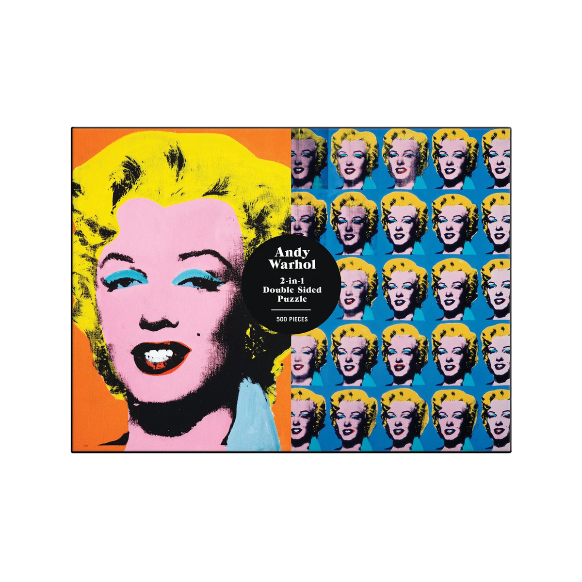 Andy Warhol - 'Marilyn' 500 Piece Double Sided Puzzle