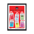 'Swearing Periodic Table' Sticker Set - Pack 6