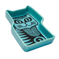 Magpie X Hornsea Cat Trinket Dish Teal