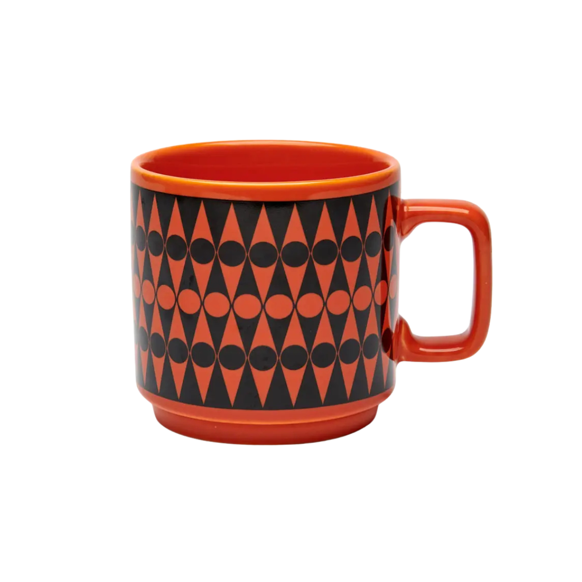 Magpie X Hornsea Mug Backgammon Orange