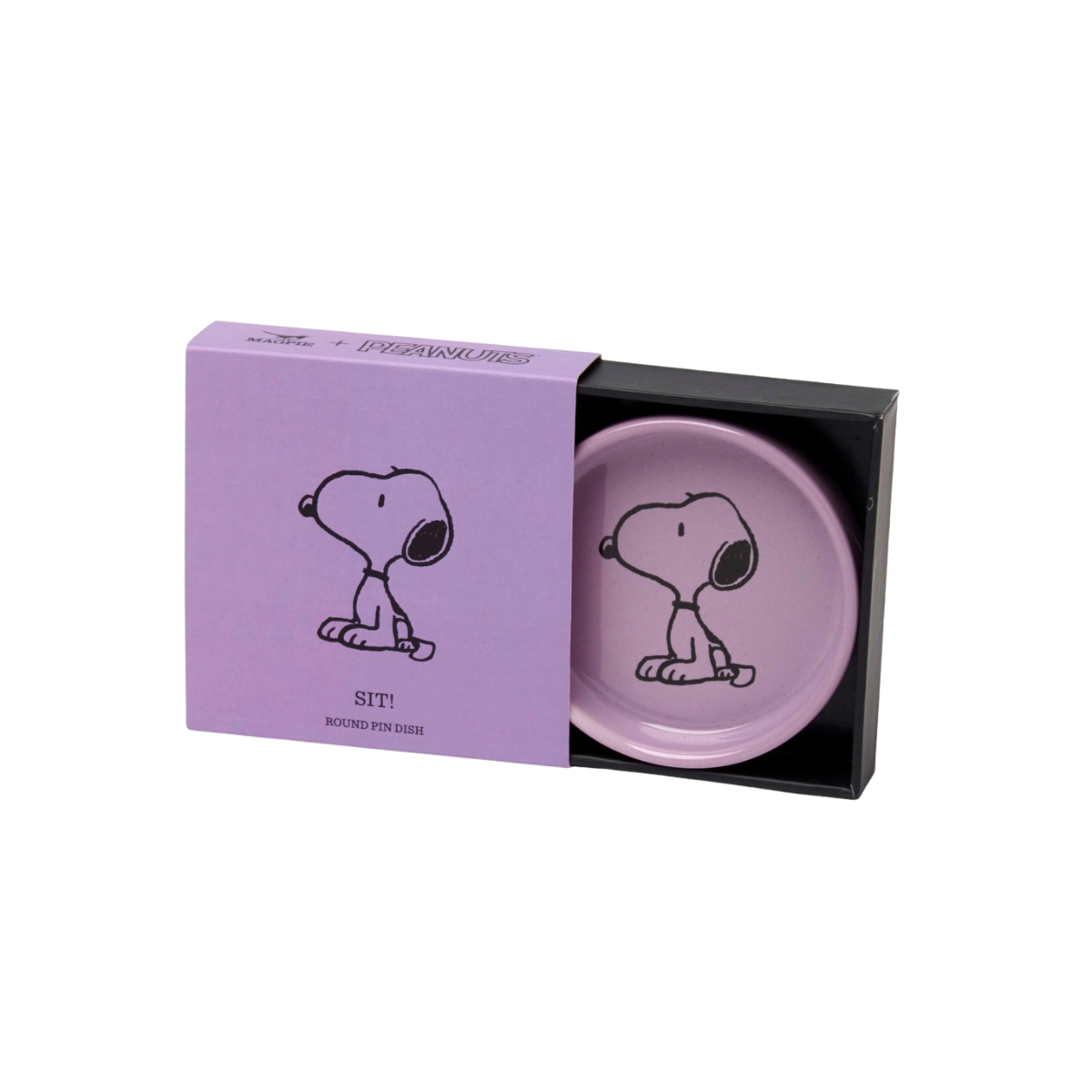 Magpie x Peanuts Pin Dish -Sit!