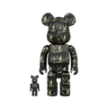 Medicom Be@rbrick Jean-Michel Basquiat #8 400% & 100%