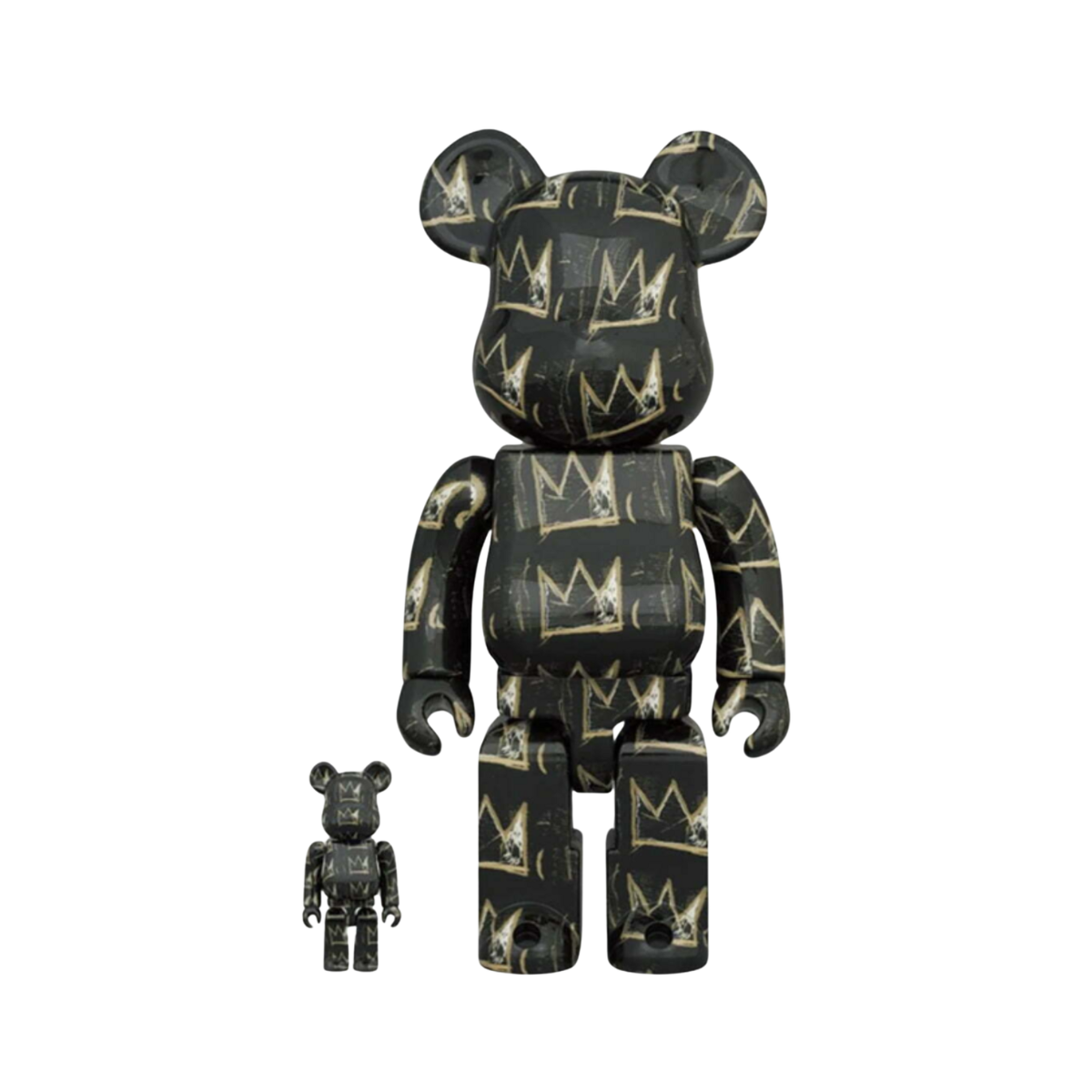 Medicom Be@rbrick Jean-Michel Basquiat #8 400% & 100%
