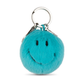 BON TON TOYS x Smiley Keychain ECO Fuzzy - 5,5 cm Teal