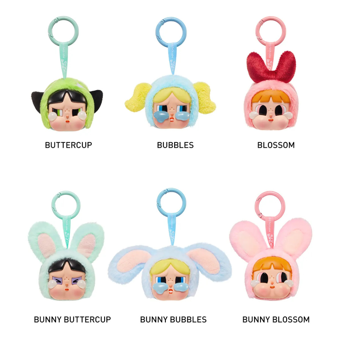 Pop Mart - CryBaby x Powerpuff Girls Series Vinyl Face Plush