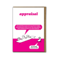 Funny Birthday Card - 'Appraisal' Greetings Card