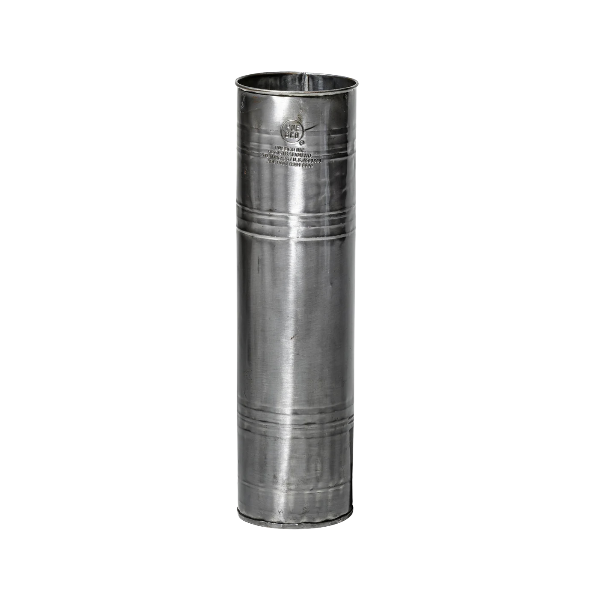 Puebco - Recycle Steel Trash Can / Round Ø100