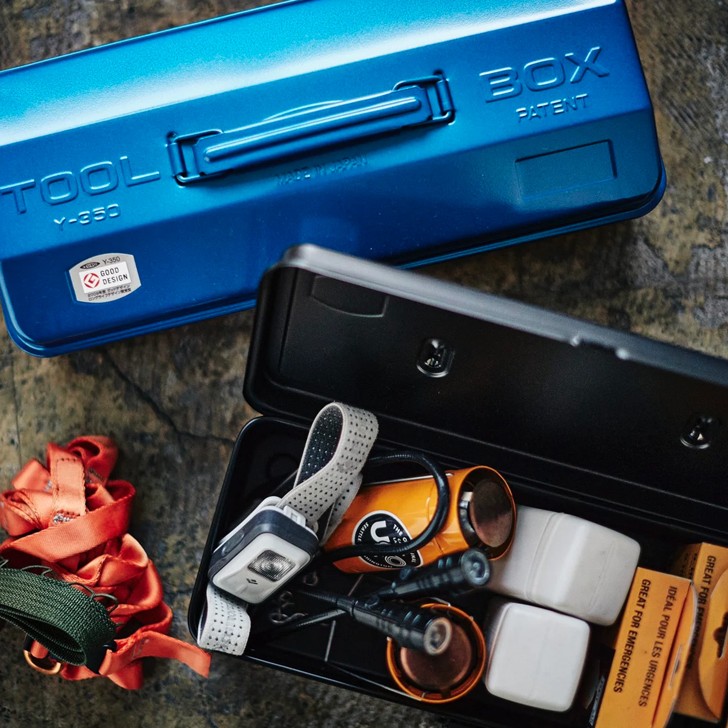 Toyo- 'Steel Camber-Top' Toolbox Y-350 White